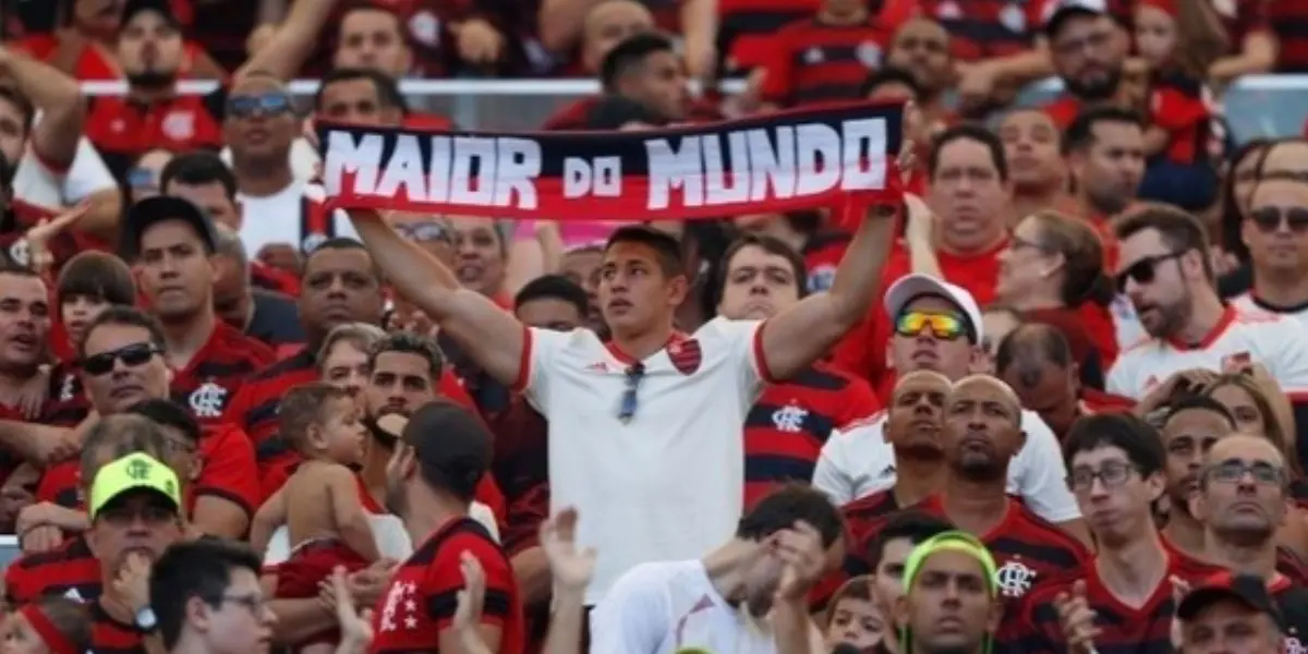 Um torcedor do Mengão fez um vídeo em que ele estava comemorando antes da hora e depois quem saiu campeão da Supercopa foi o Mineiro...