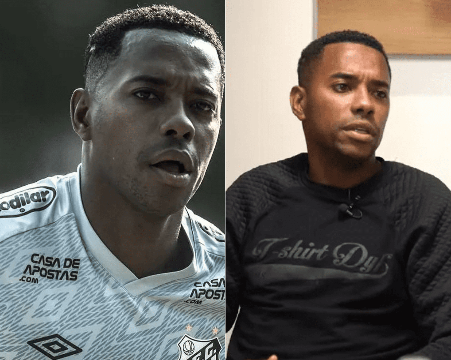 UOL divulgou trechos de conversas de Robinho falando sobre o crime