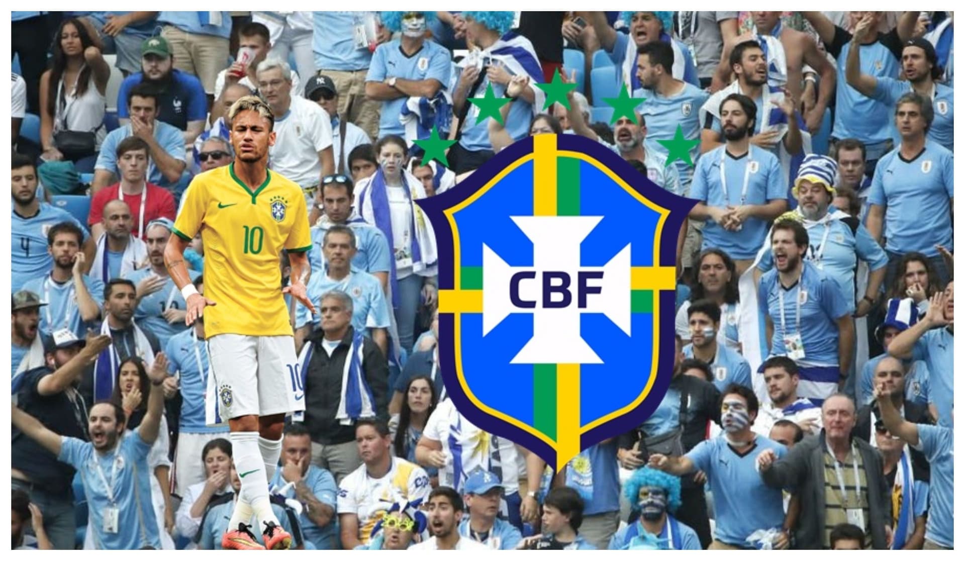 Uruguaios e brasileiros se enfrentam em duelo válido pelas Eliminatórias para a próxima Copa do Mundo
