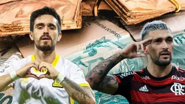 Valores de mercado de Igor Coronado e Arrascaeta