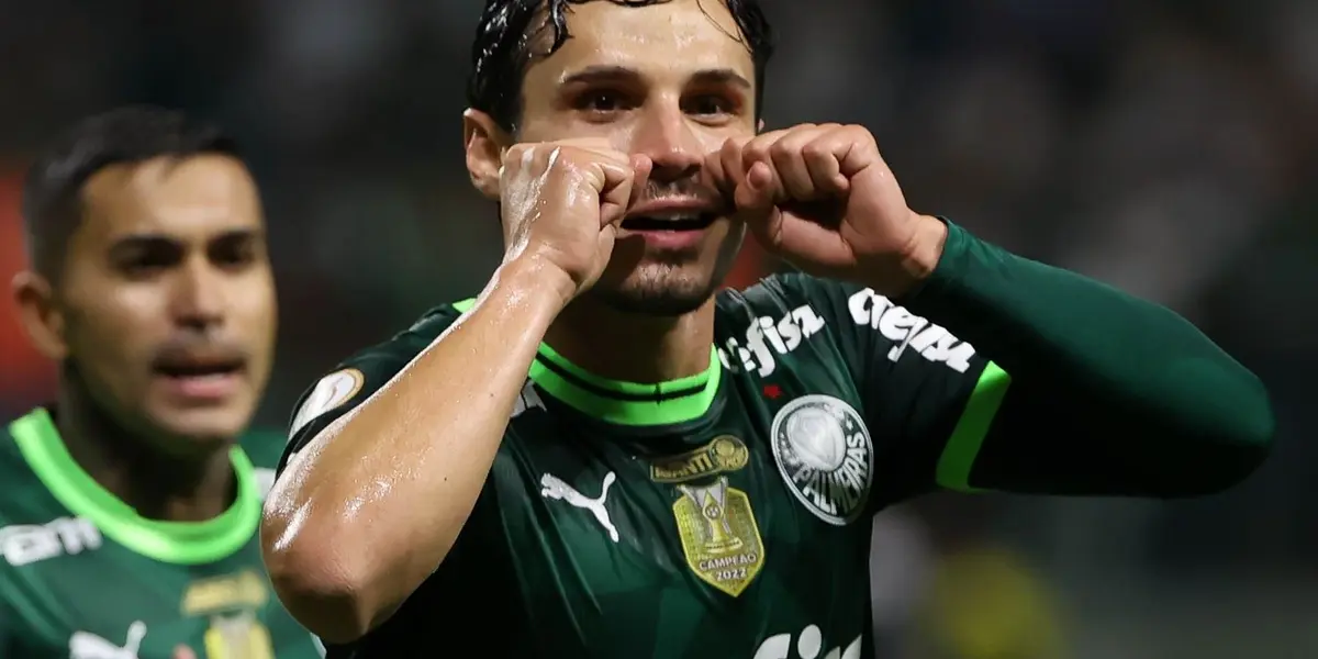 Veiga foi um dos destaques do Dérbi e comemorou gol com provovação ao rival