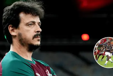 Veja como foi a reação de Fernando Diniz ao gol de Jhon Arias