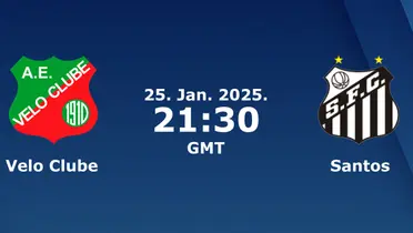 Velo Clube x Santos: horário do jogo foi alterado para as 18h30