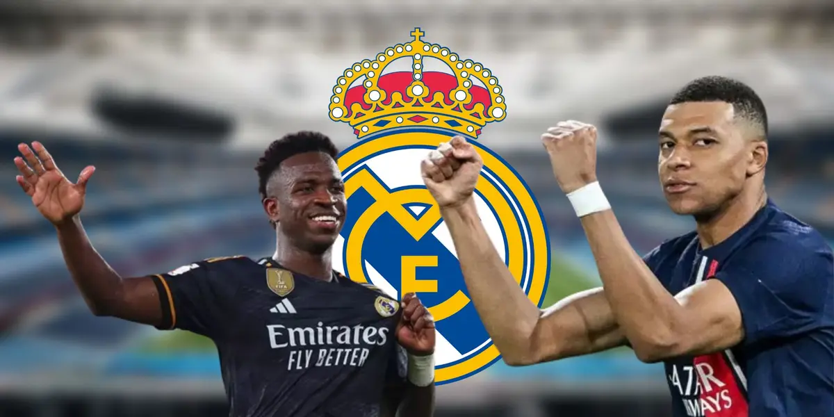 Vini Jr e Kylian Mbappé