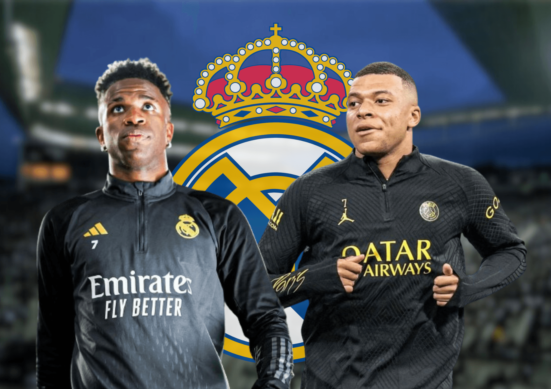 Vini Jr e Mbappé