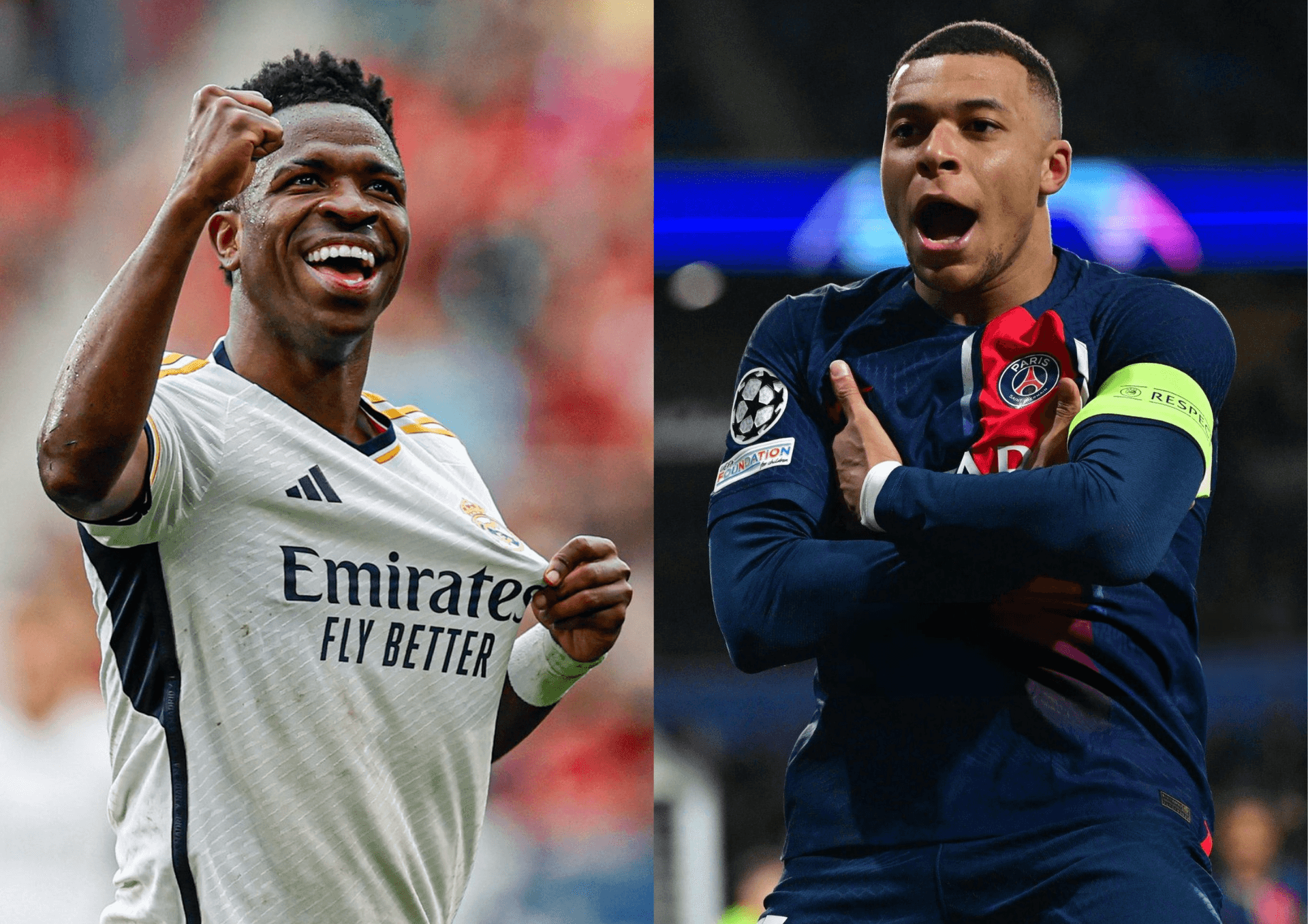 Vini Jr e Mbappé