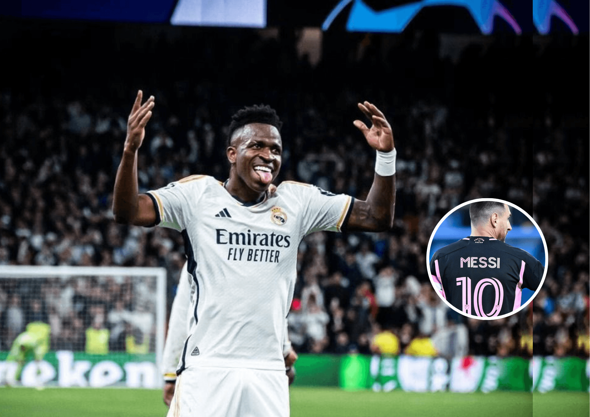 Vini Jr e Messi
