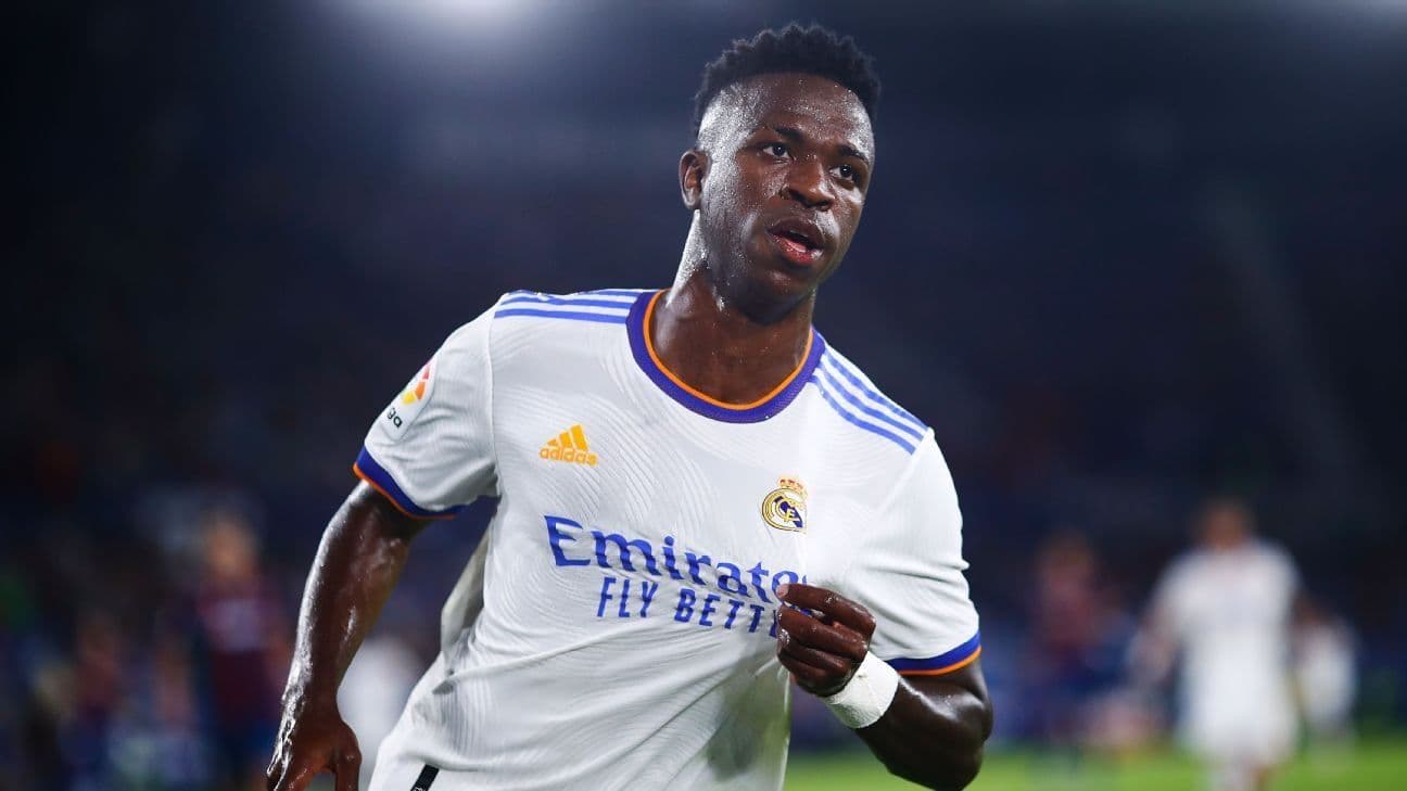 Vini JR fez um bela partida mas não evitou a derrota do Real Madrid