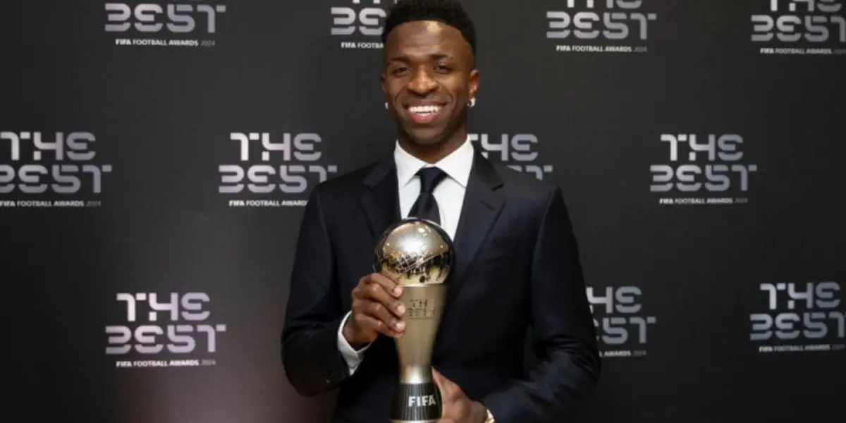 Vini Jr foi eleito o melhor jogador do mundo