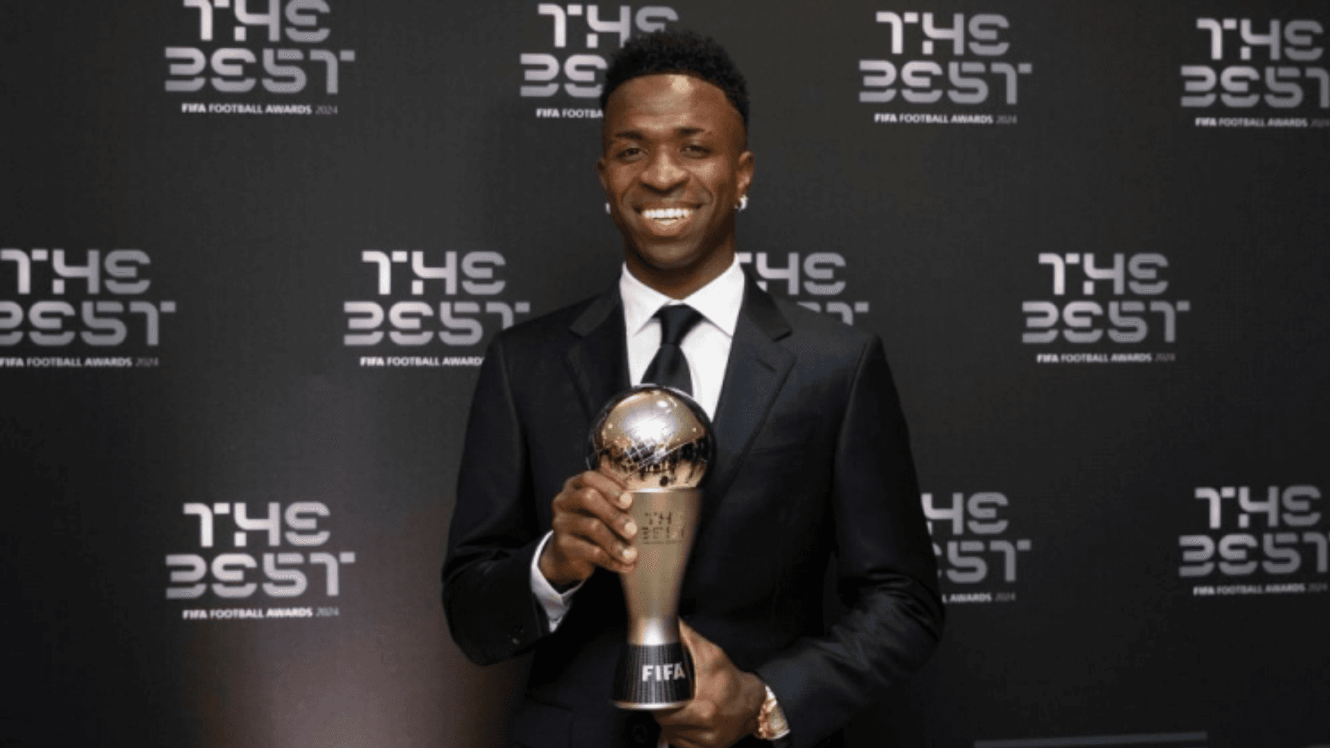 Vini Jr foi eleito o melhor jogador do mundo