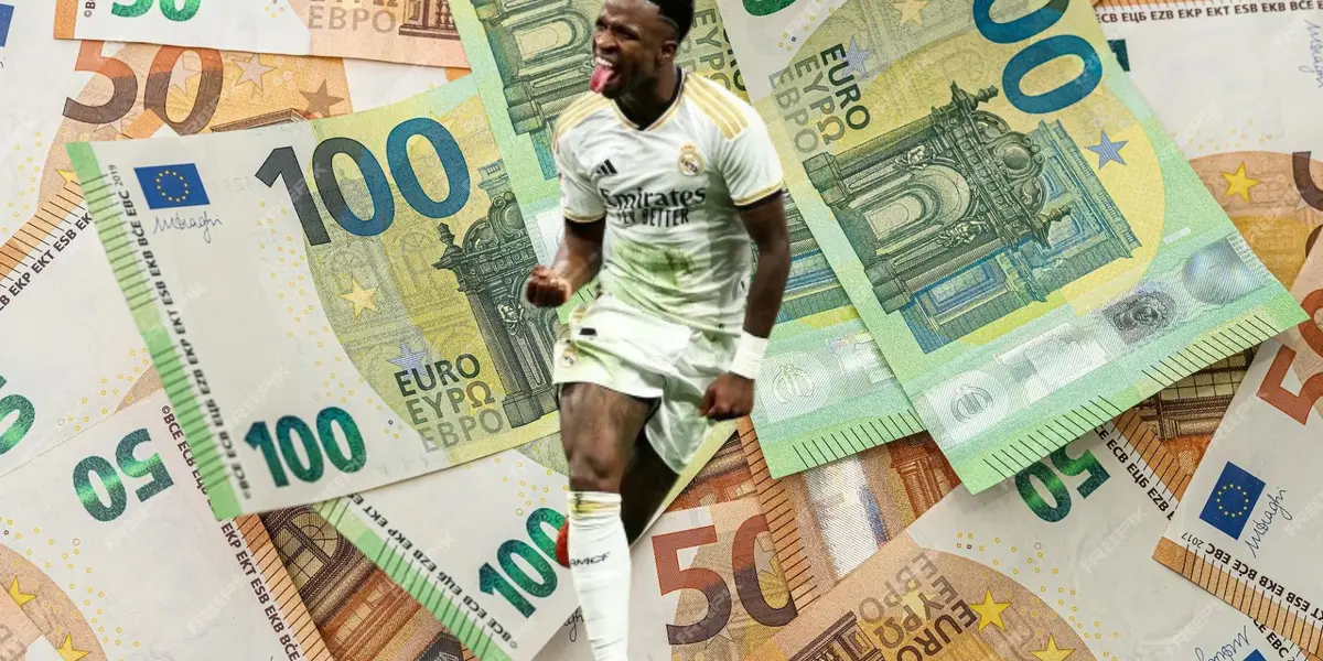 Vini Jr vale mais de 800 milhões de reais