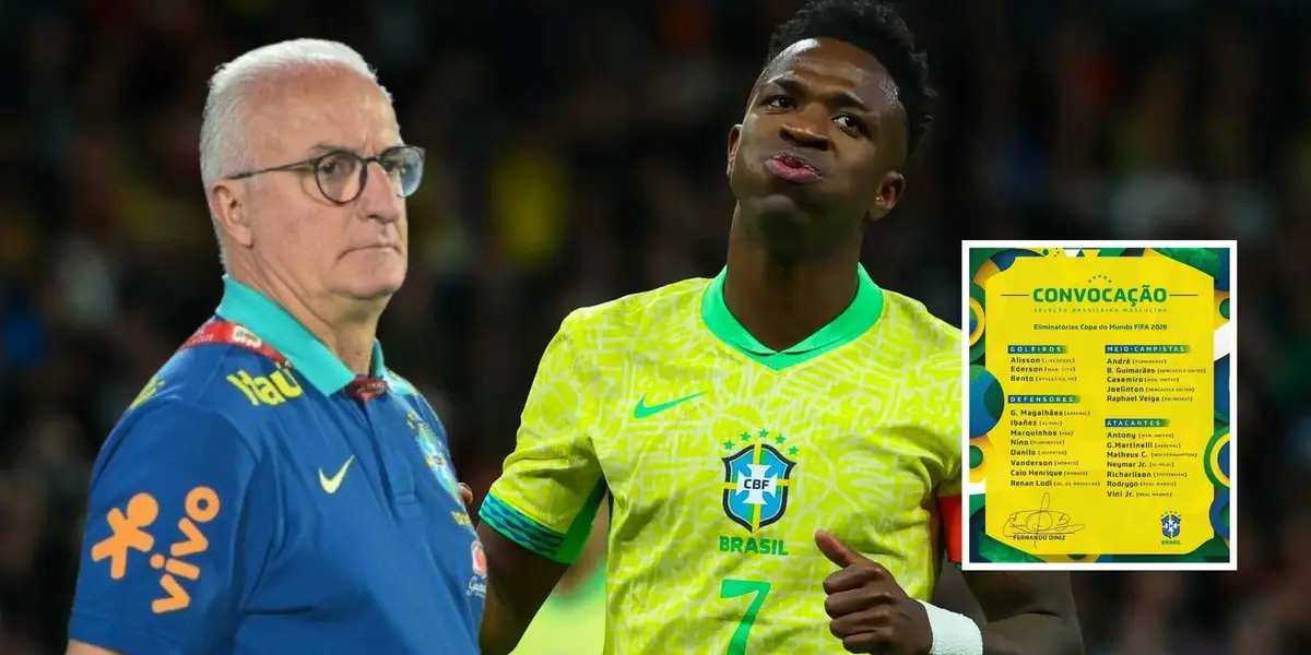 Vinícius Jr. - Dorival Júnior (Foto: Seleção Brasileira)