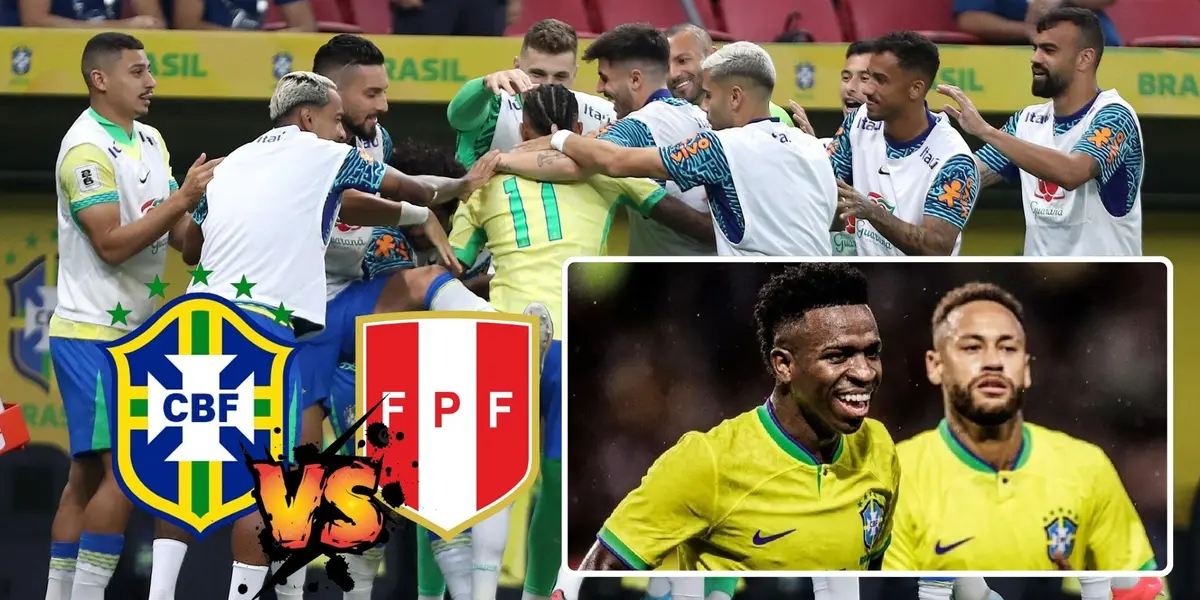 Vinicius Jr. - Neymar Jr. (Foto: Seleção Brasileira)