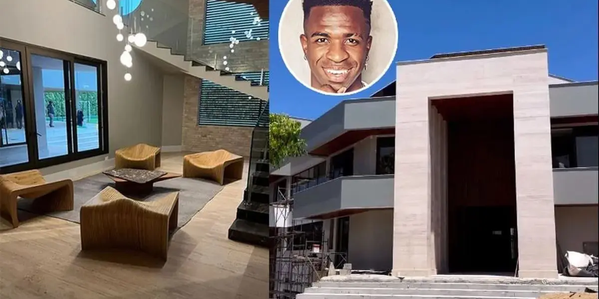Vinícius Jr., o talentoso jogador brasileiro do Real Madrid, mudou recentemente ao Brasil e aproveitou a ocasião para inaugurar sua mais nova mansão