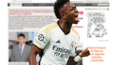 Vinicius Júnior com a camisa do Real