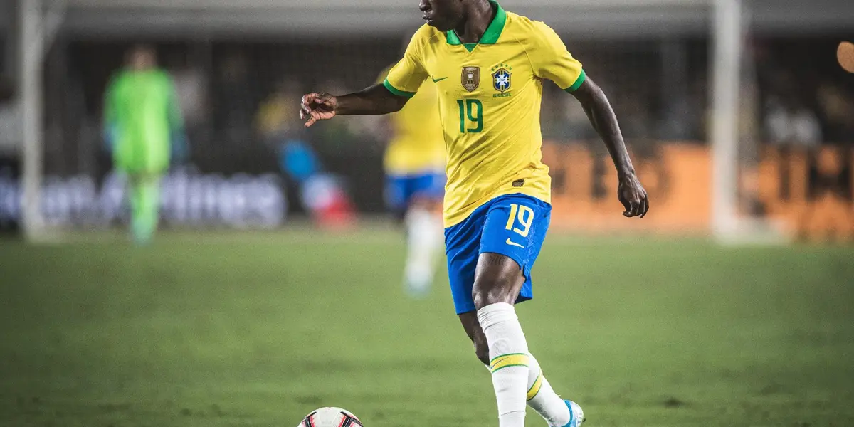 Vinícius Júnior entrou em apenas seis minutos de Copa América 2021