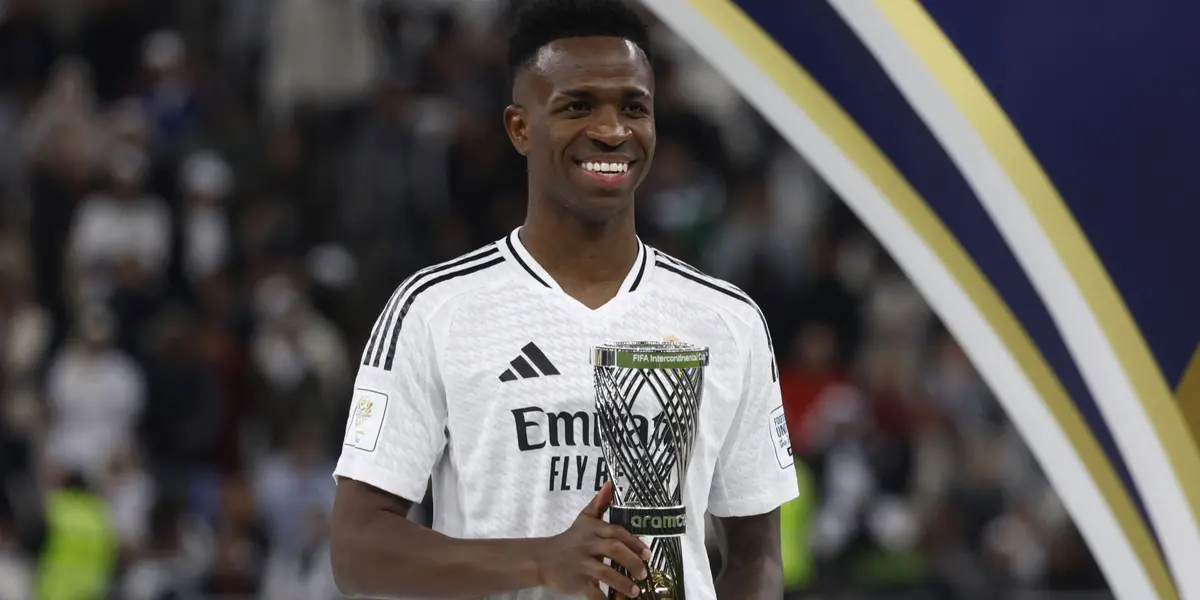 Vinicius Junior foi premiado na Copa Intercontinental