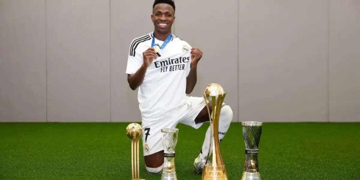 Vinicius Junior ganhou prêmios de melhor em campo e de melhor jogador da Copa Intercontinental pelo Real Madrid