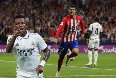 Vinius Junior foi desfalque do Real Madrid na última rodada e viu o time perder o clássico na La Liga