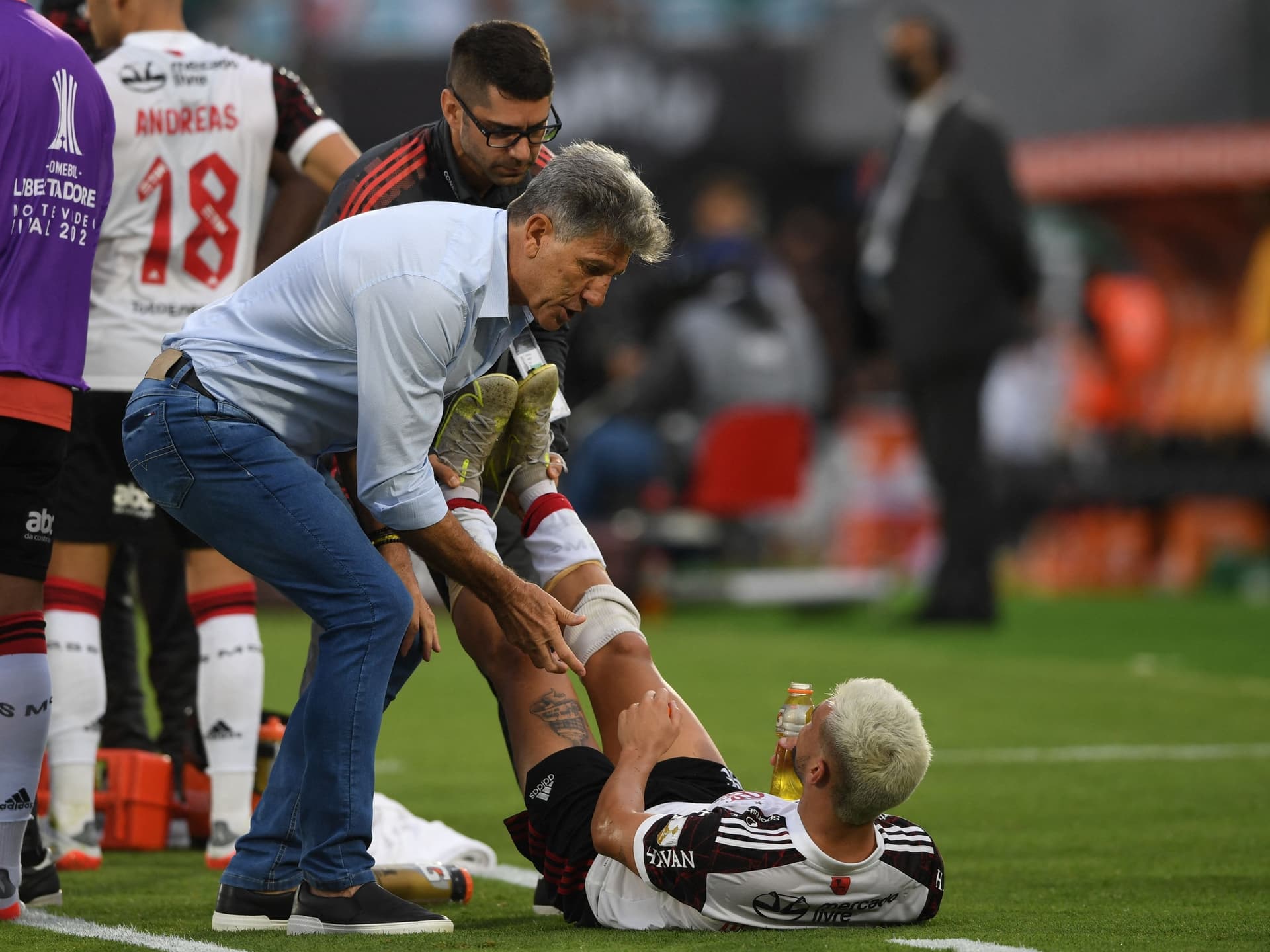 Visita inesperada antes da final da Copa Libertadores contra o Palmeiras revoltou Renato Portaluppi