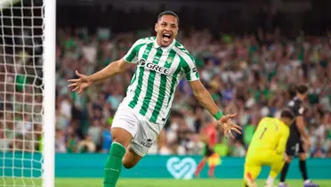 Vitor Roque em ação pelo Bétis