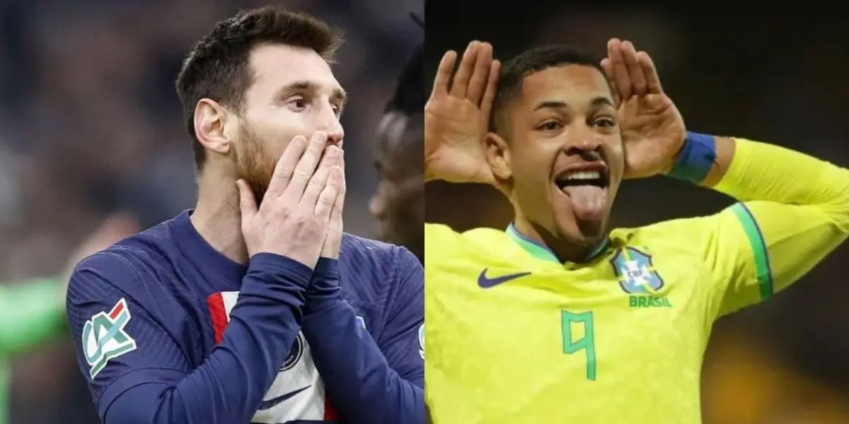 Vítor Roque foi anunciado como reforço do FC Barcelona, enquanto Messi preferiu ir para MLS