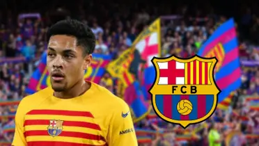 Vitor Roque preocupado com a camisa do Barcelona