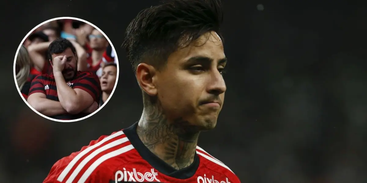 Volante chileno foi criticado por alguns torcedores rubro-negros