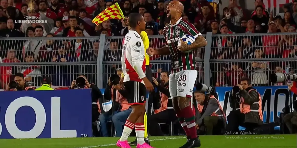 Volante do Fluminense entrou em polêmica após provocar torcida adversária