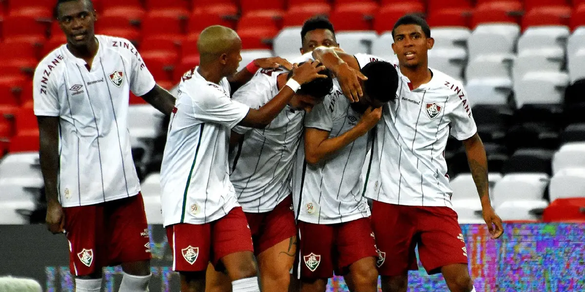 Volante entrou nos acréscimos e fez o gol da vitória do Fluminense em São Paulo