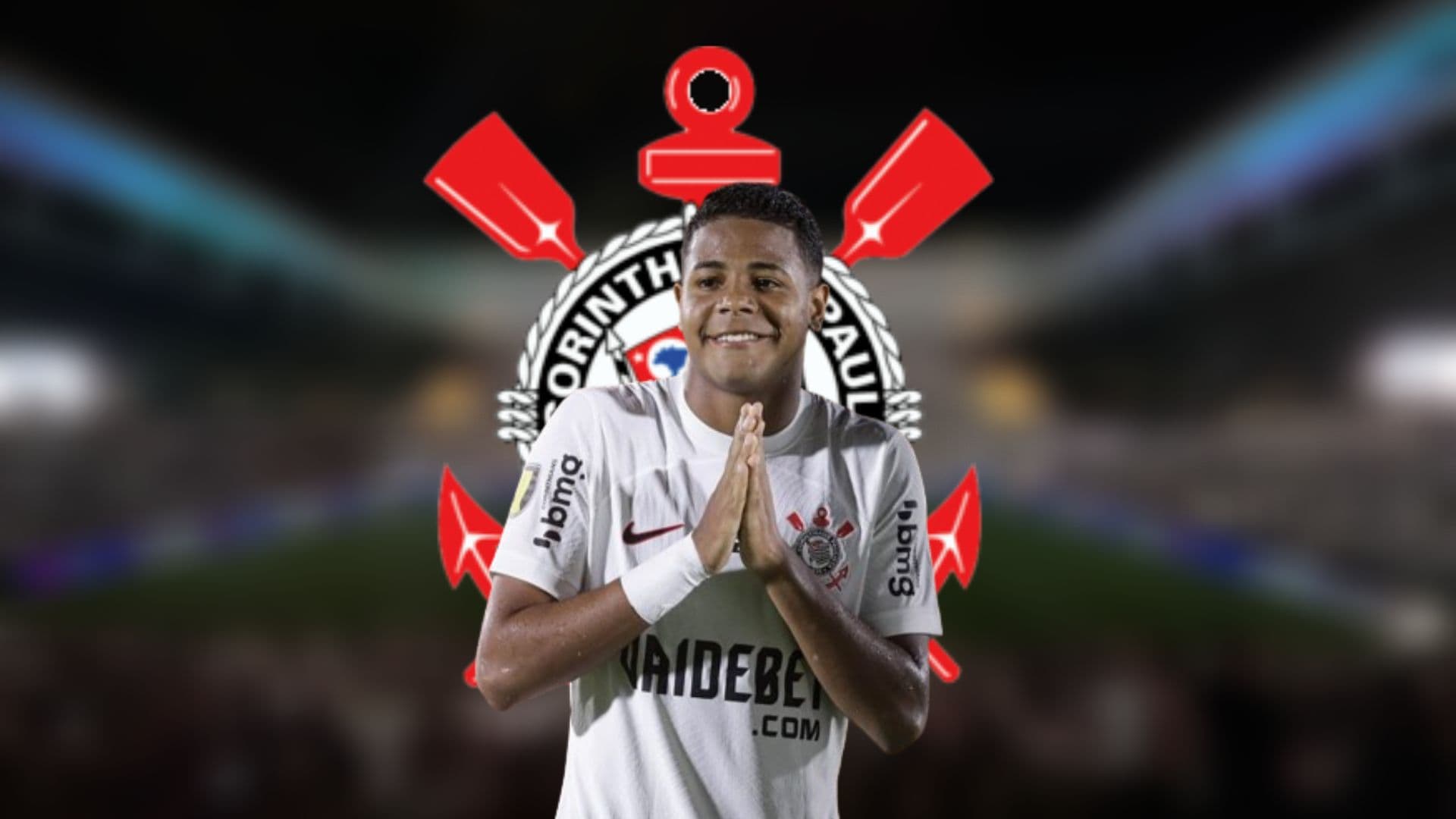 Wesley sai lesionado no Corinthians