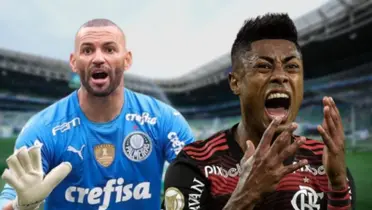 Weverton bravo e Bruno Henrique bravo