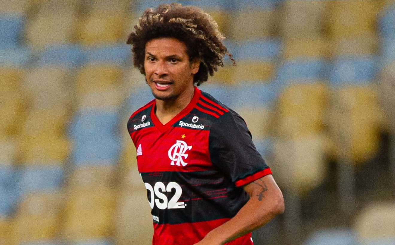 Willian Arão pode estar de saída do Flamengo após seis anos no clube