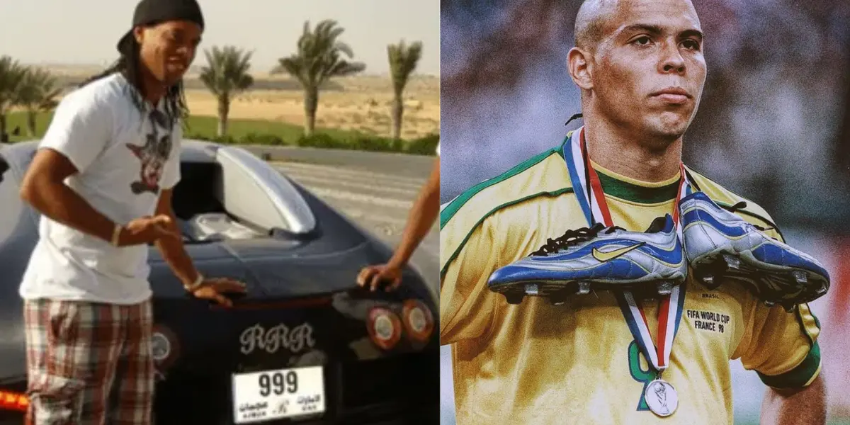 Enquanto Ronaldinho tem Bugatti, o carro de Ronaldo que custa R$ 4 milhões