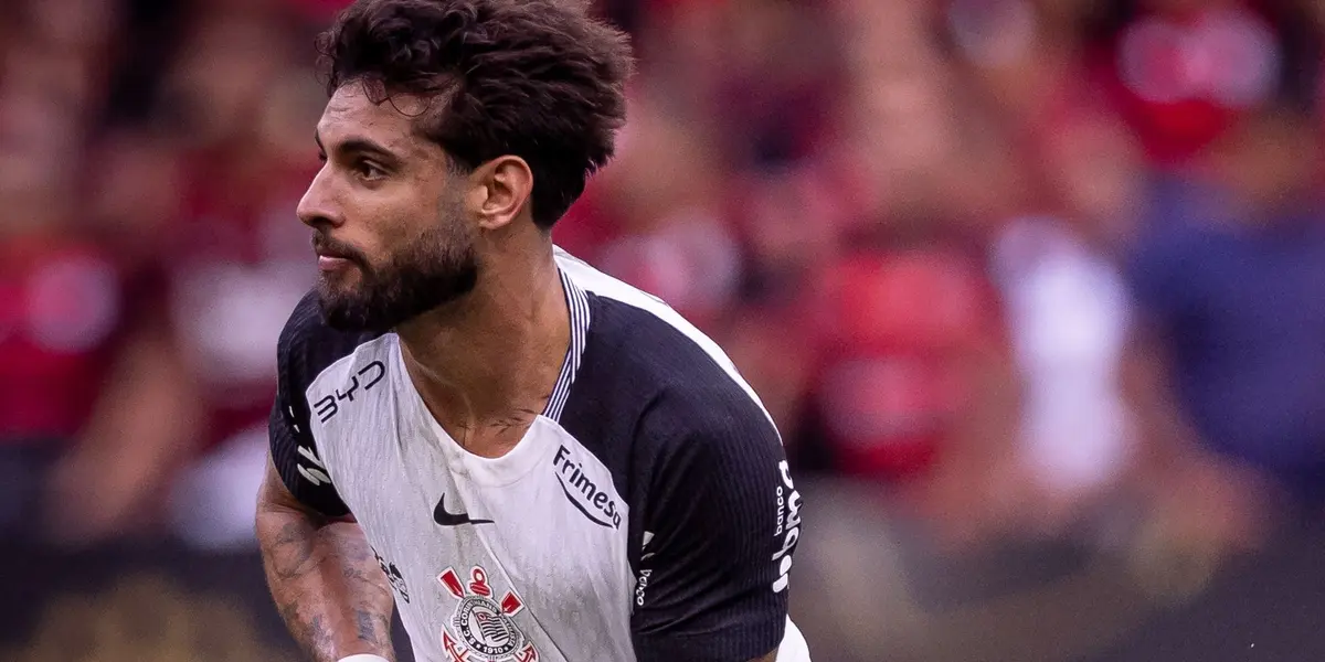 Yuri Alberto, atacante do Corinthians. Foto: Divulgação/X/@Corinthians