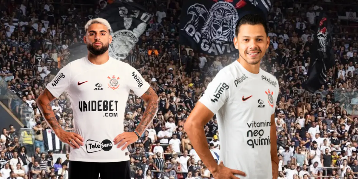 Yuri Alberto e Ángel Romero