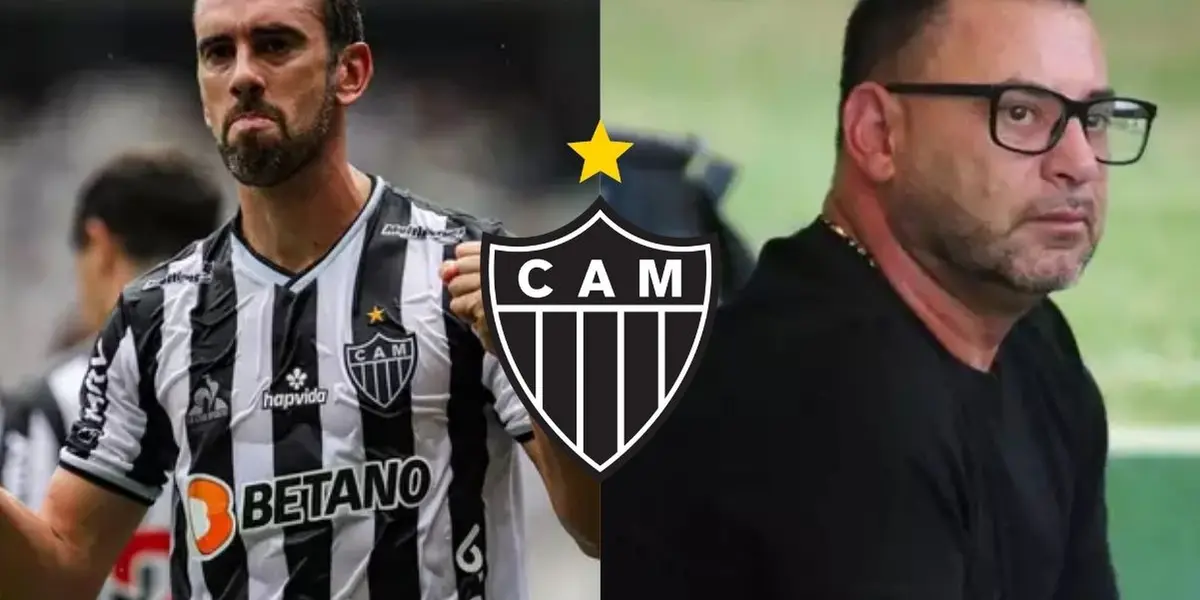 Zagueiro que consideram melhor que Godín está de saída do Galo por culpa de Turco Mohamed