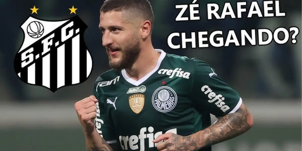 Zé Rafael continua sendo alvo do Santos para 2025
