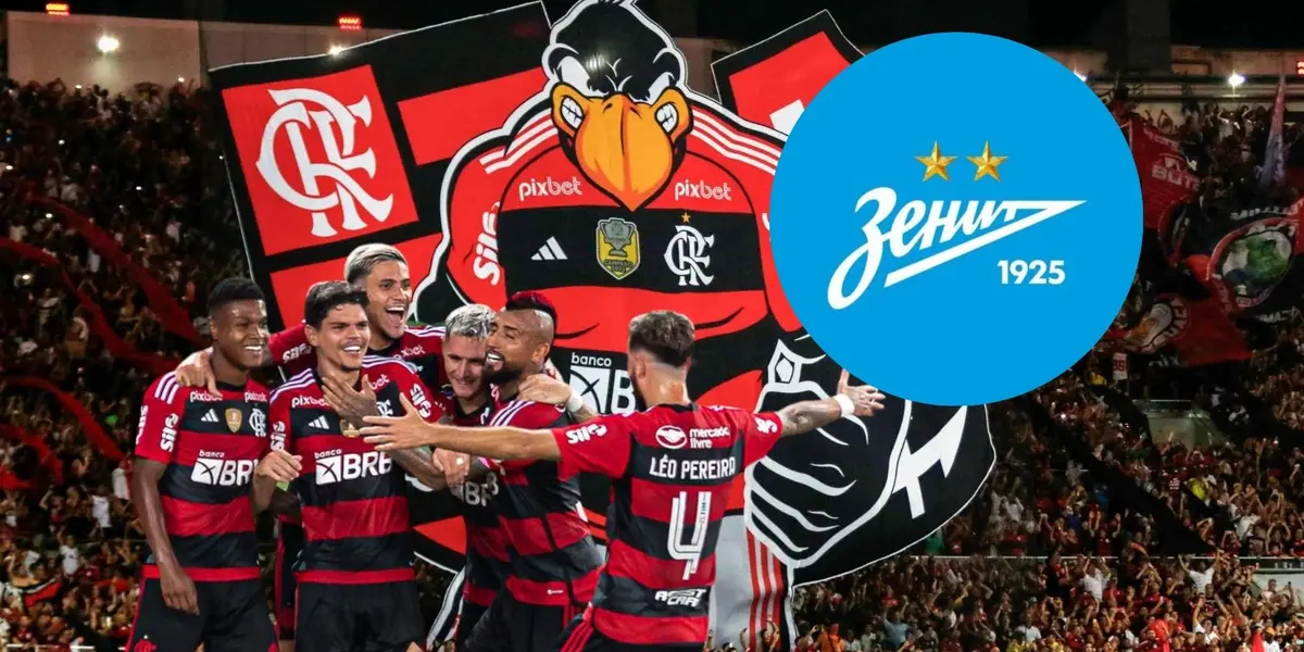 Zenit provoca o Flamengo nas redes sociais