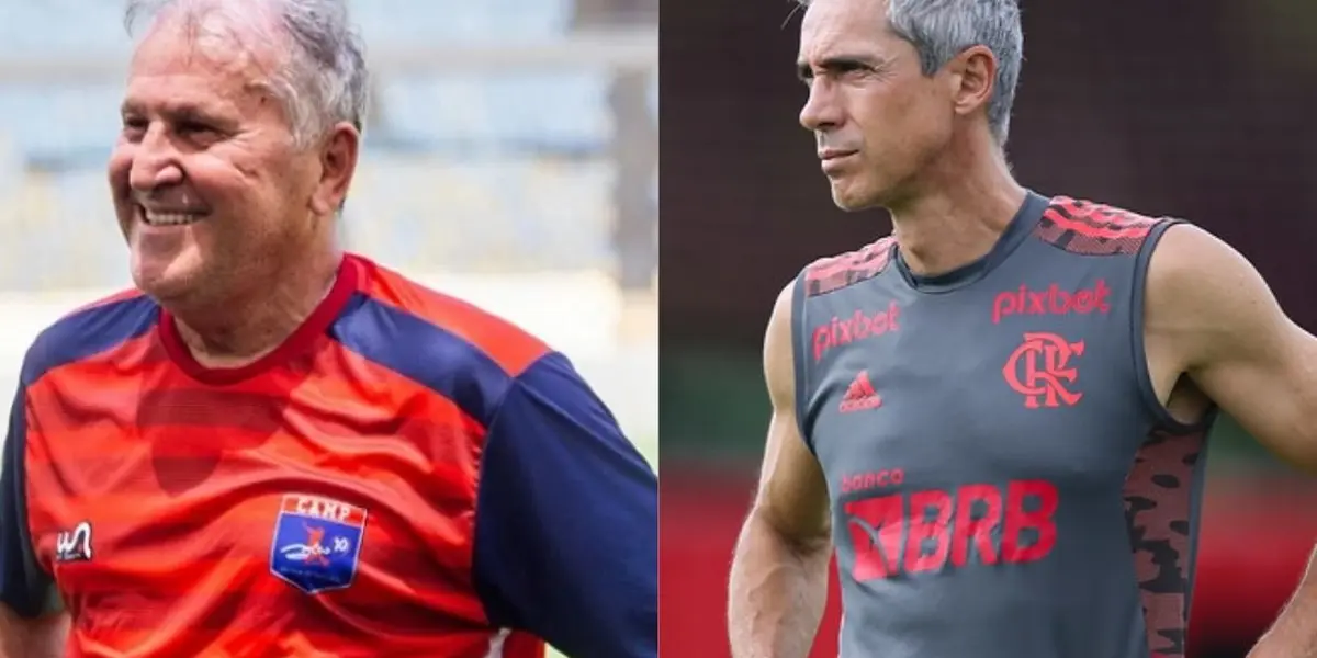 Zico comentou em entrevista suas impressões do técnico Paulo Sousa
