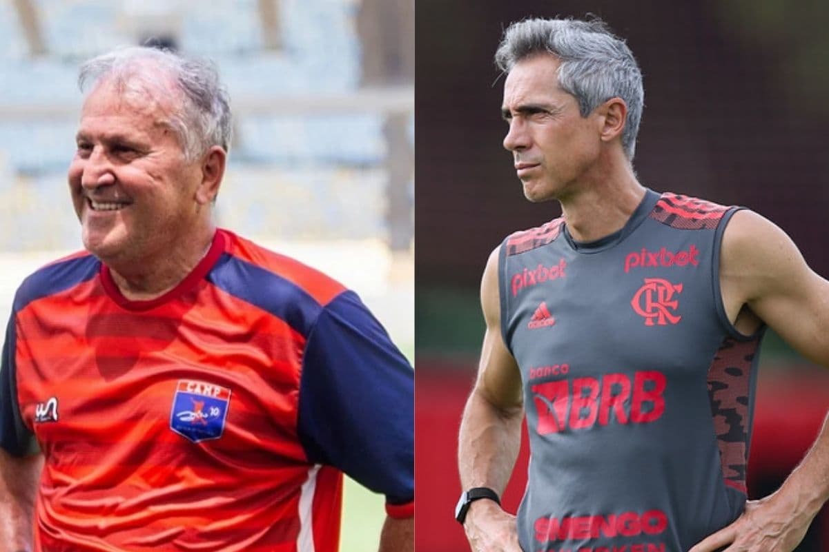 Zico comentou em entrevista suas impressões do técnico Paulo Sousa