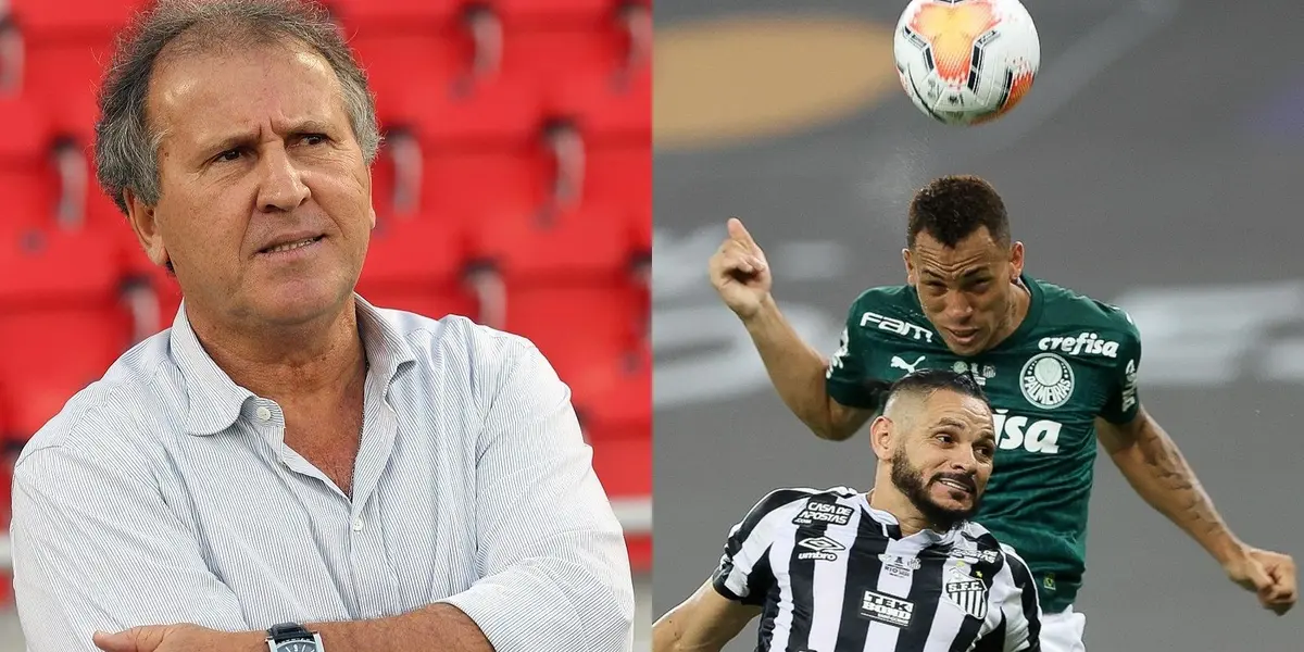 Zico, maior ídolo da história do Flamengo, citou Breno Lopes como um dos grandes nomes da Copa Libertadores