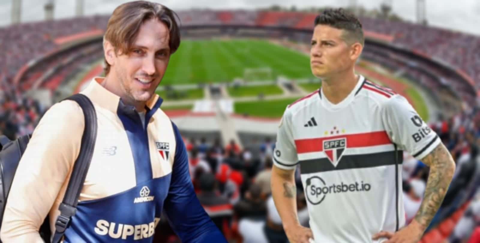 Zubeldía feliz e James Rodríguez triste