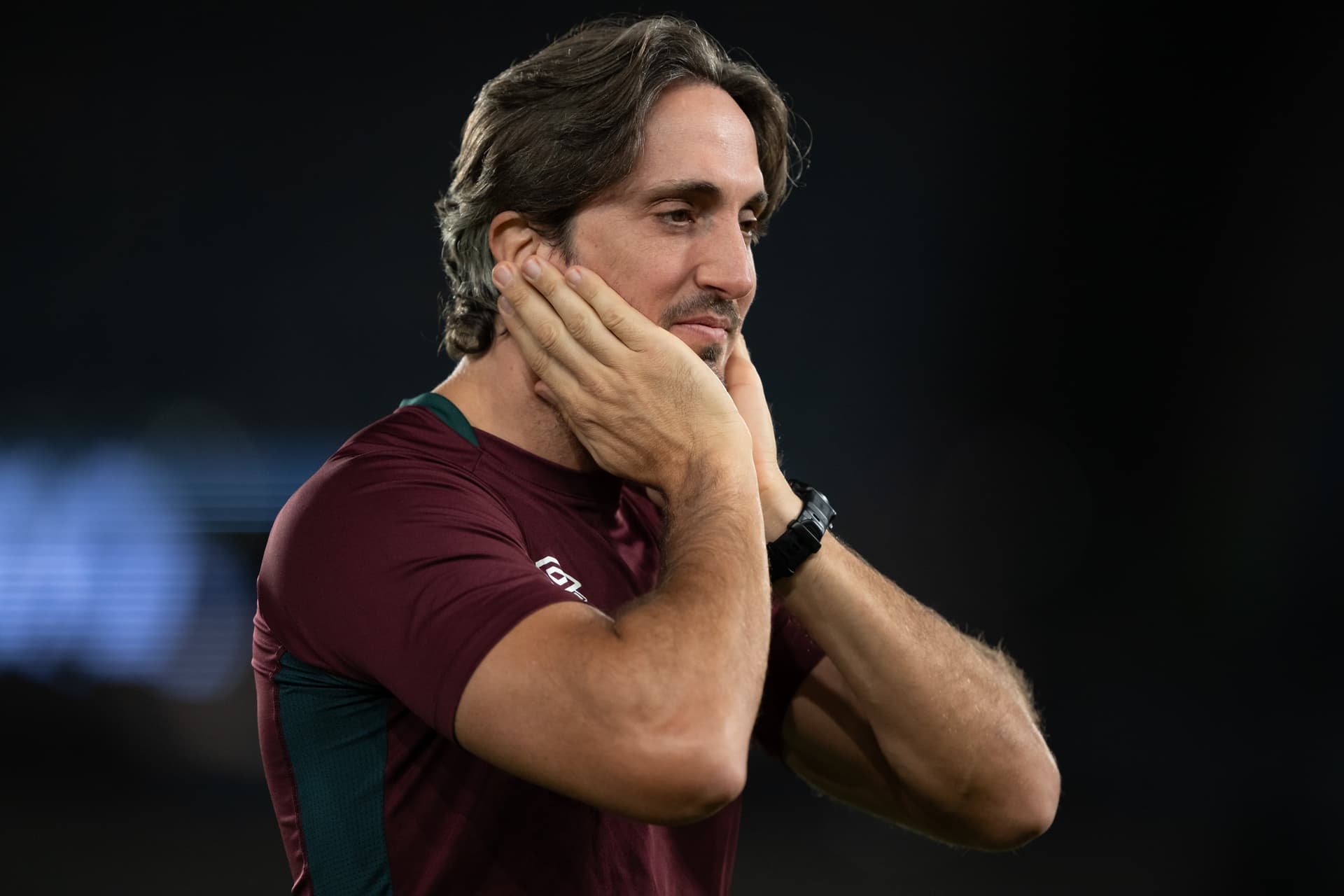 Zubeldía foi vice para o Flamengo. Foto: Thiago Ribeiro/AGIF