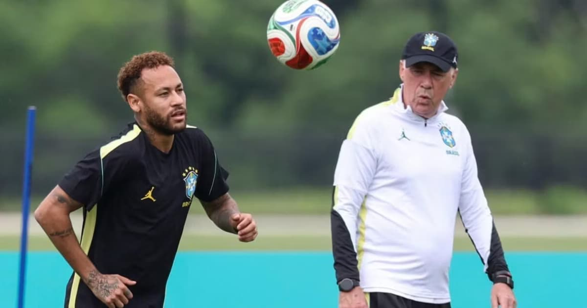 Neymar e Ancelotti