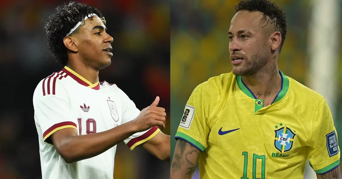 Lamine Yamal e Neymar