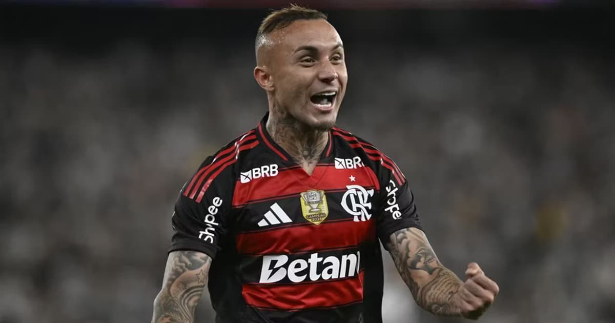 Cebolinha em ação pelo Flamengo. Foto: Gilvan Souza/Flamengo