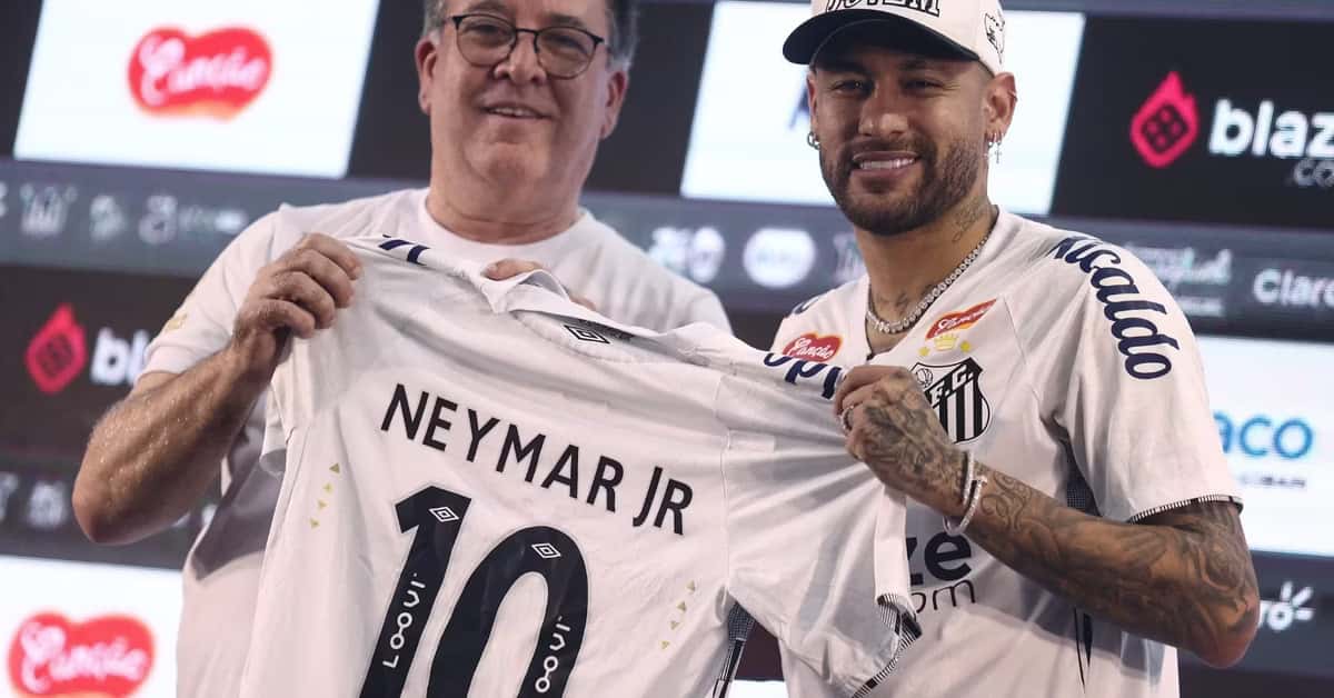 Marcelo Teixeira e Neymar REUTERS/Carla Carniel
