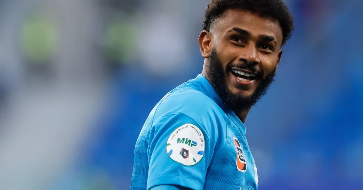 Wendel em ação pelo Zenit. Foto: Mike Kireev/NurPhoto via Getty Images