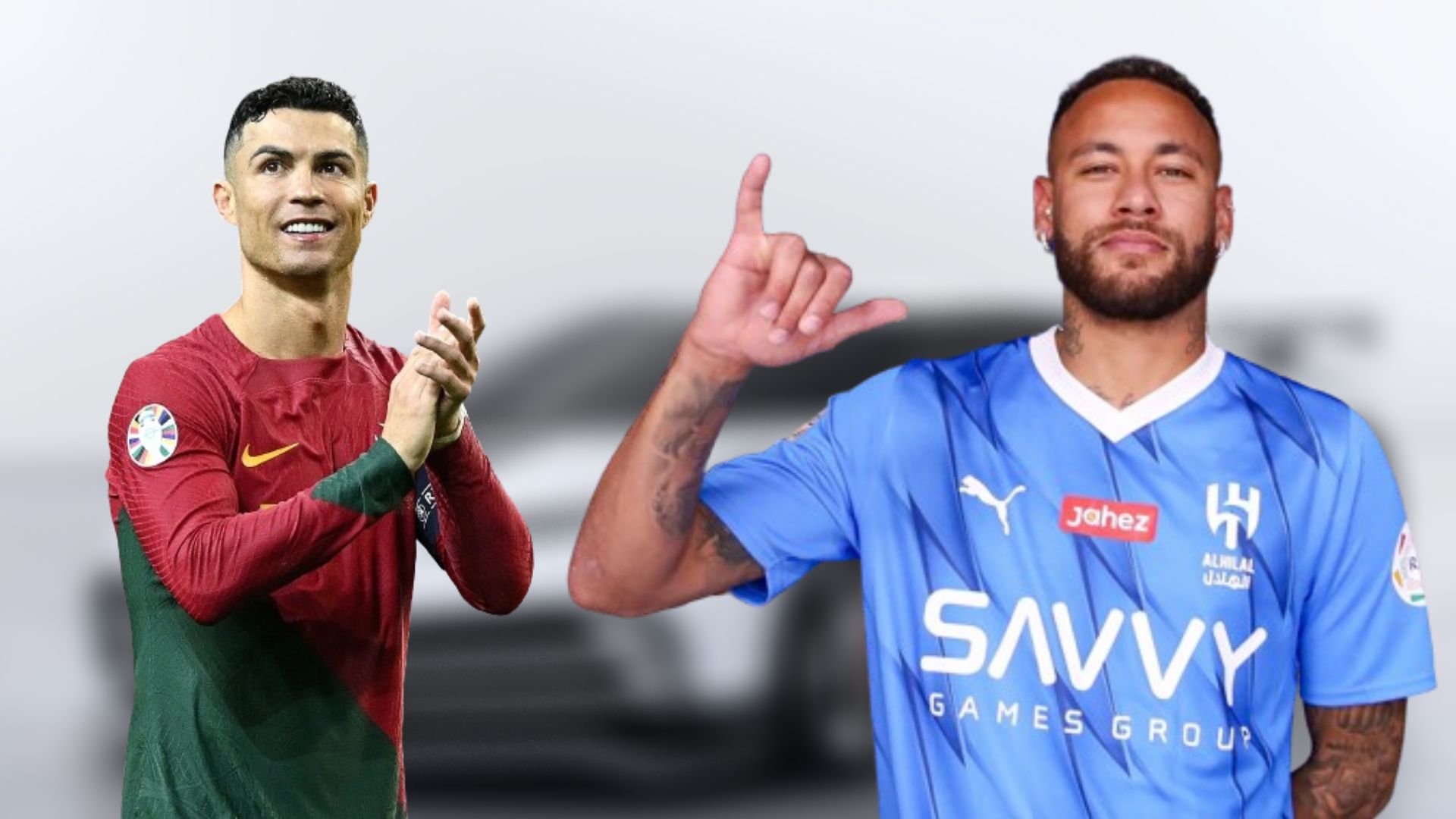 Cristiano Ronaldo e Neymar Júnior